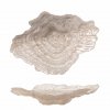 Bloomingville AIKU Szklana Misa Dekoracyjna 38 cm / Beżowa